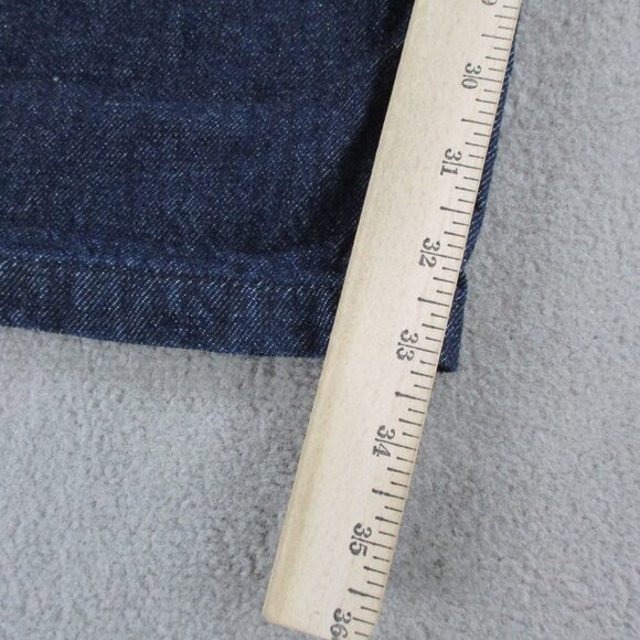 AFRM AJAX Barrel Jeans Womens 30 Blue Denim Wide Leg Dark Wash NWT NEW - Picture 9 of 13